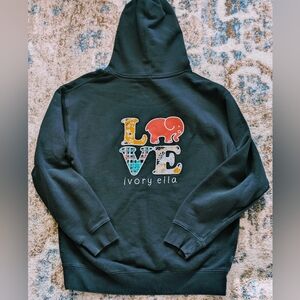Ivory Ella Hoodie Size‎ L